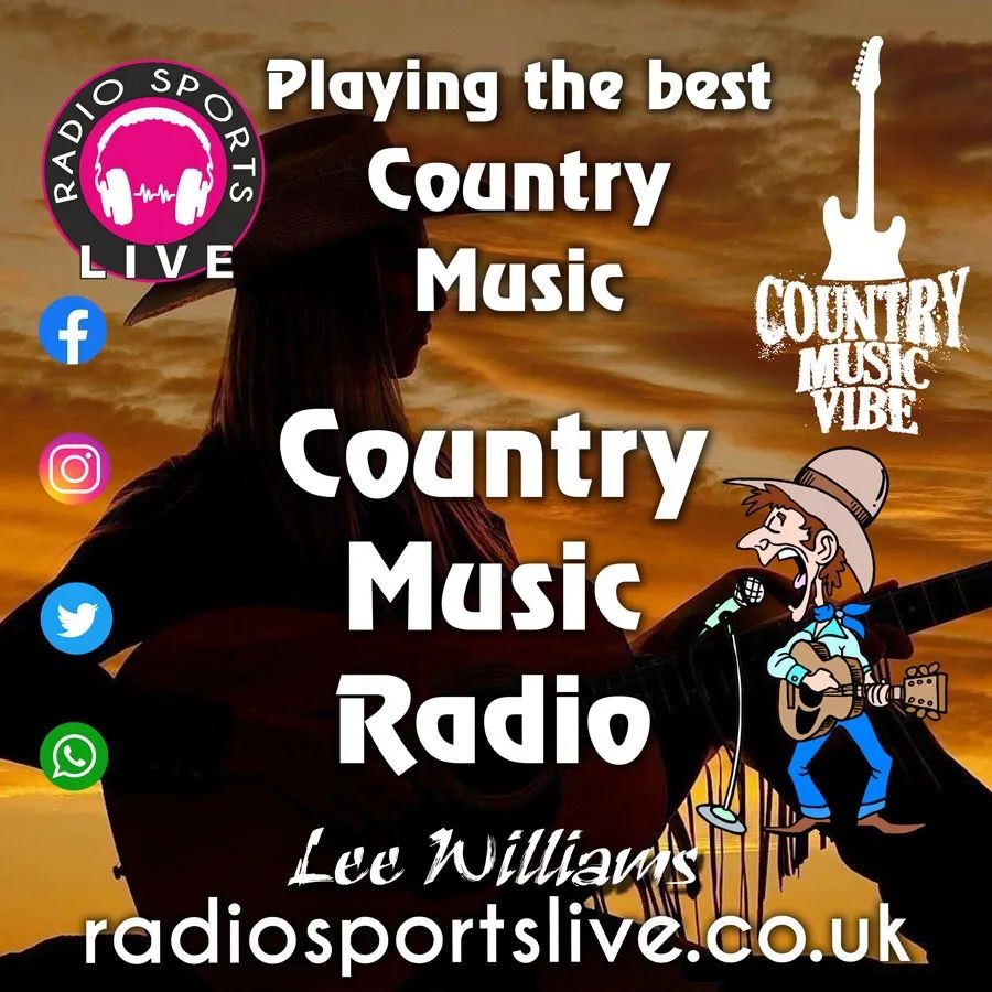 📻 Country Music Radio

📆 Today 🕝 12:00

🎶 #CountryMusic

🎙 Lee Williams

➡️ Socials @RadioSportsLive

📻 https://radiosportslive.co.uk
