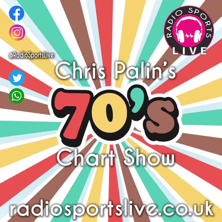 📻 70 Chart Show

📆 Today 🕝 22:00

🎶 #Music

🎙 Chris Palin

➡️ Socials @RadioSportsLive

📻 https://radiosportslive.co.uk