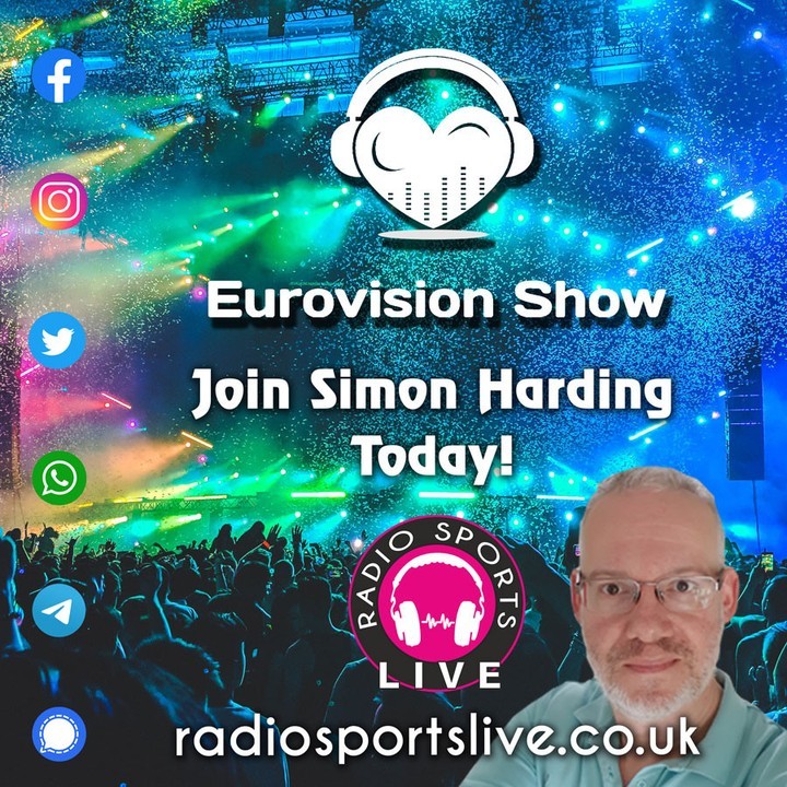 📻 The Eurovision Show

📆 Today 🕝 10:00

🎶 #Music #Eurovision #Pop

🎙 Simon Harding

➡️ Socials @RadioSportsLive

📻 https://radiosportslive.co.uk