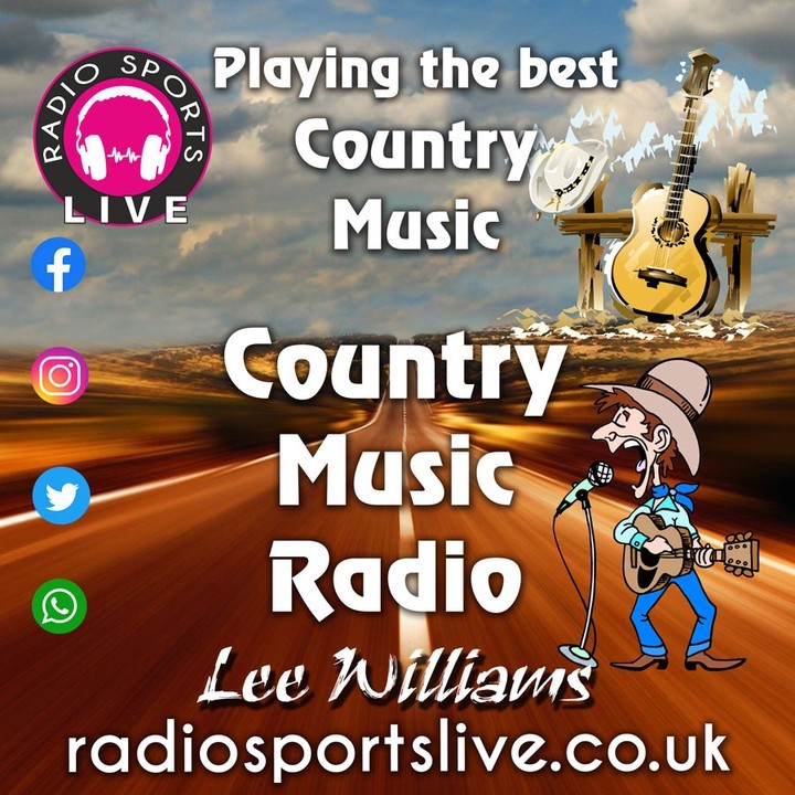 📻 Country Music Radio

📆 Today 🕝 18:00

🎶 #CountryMusic

🎙 Lee Williams

➡️ Socials @RadioSportsLive

📻 https://radiosportslive.co.uk